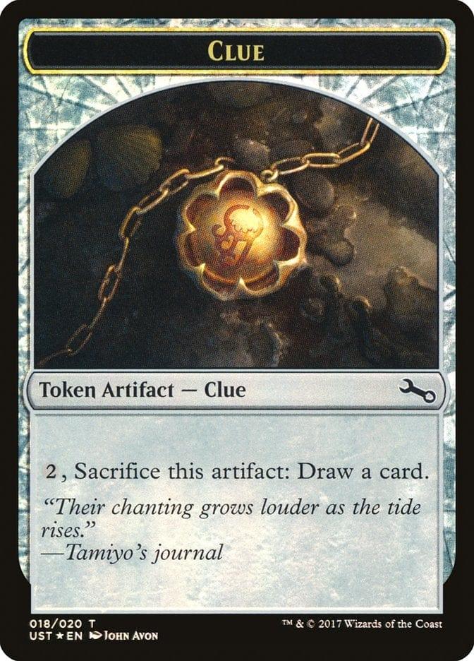 Magic: The Gathering MTG Single Clue // Clue [Unstable Tokens]
