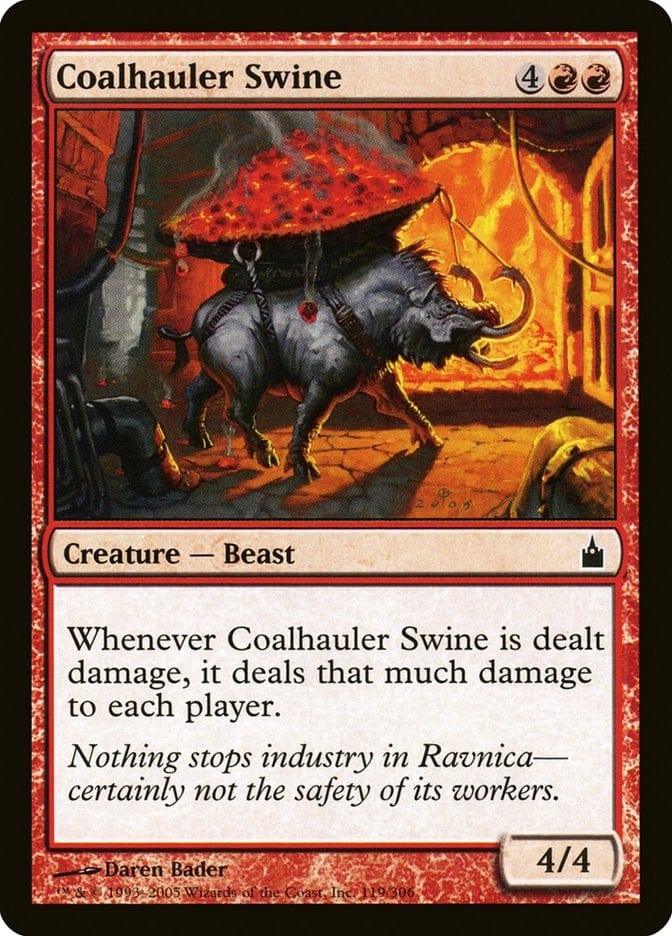 Magic: The Gathering MTG Single Coalhauler Swine [Ravnica: City of Guilds]