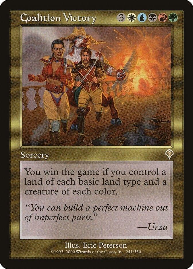 Magic: The Gathering MTG Single Coalition Victory [Invasion]