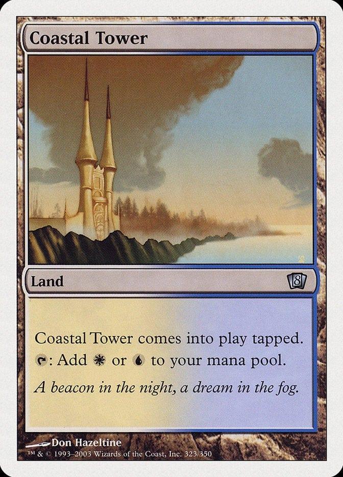 Magic: The Gathering MTG Single Coastal Tower [Eighth Edition]