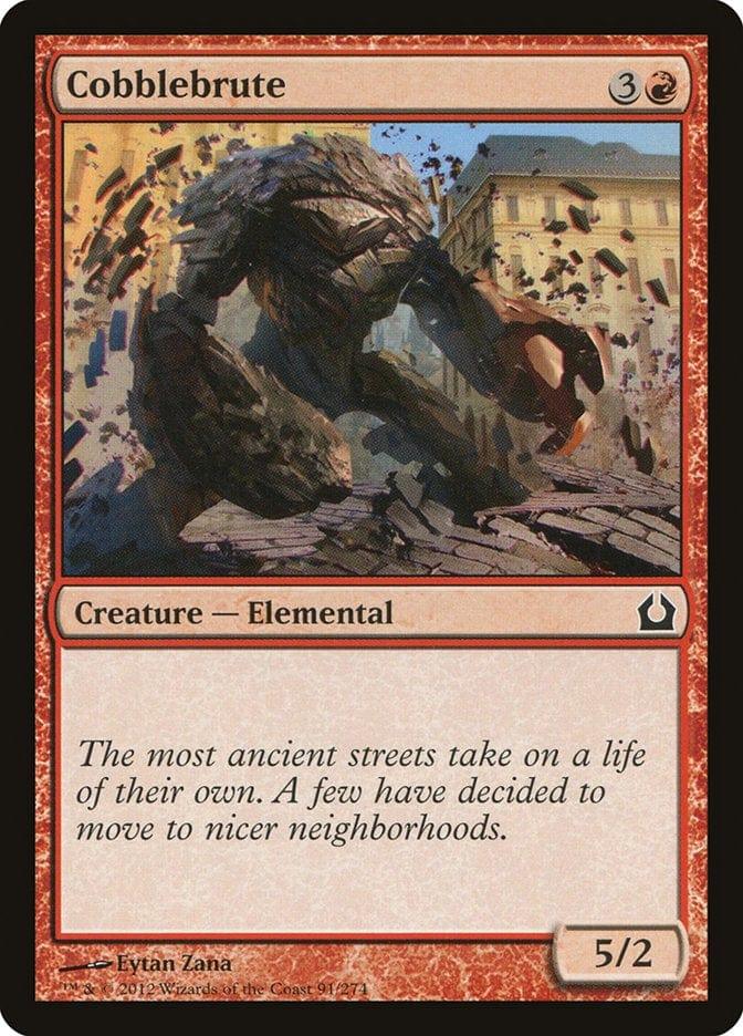 Magic: The Gathering MTG Single Cobblebrute [Return to Ravnica]