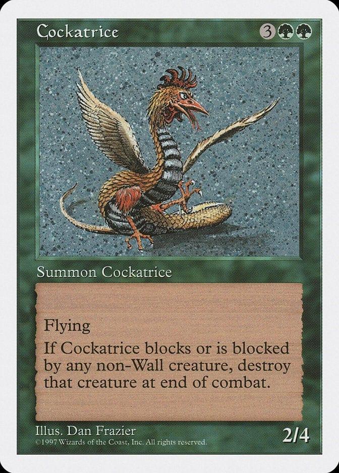 Magic: The Gathering MTG Single Cockatrice [Fifth Edition]