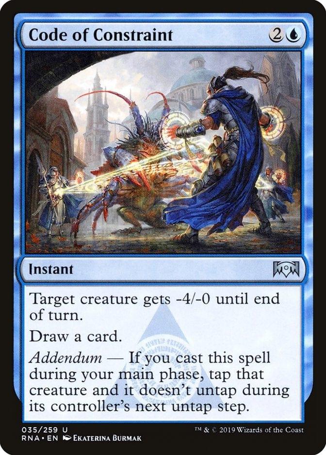 Magic: The Gathering MTG Single Code of Constraint [Ravnica Allegiance]