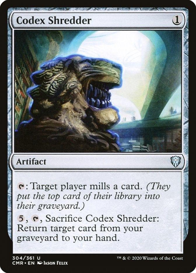 Magic: The Gathering MTG Single Codex Shredder [Commander Legends]