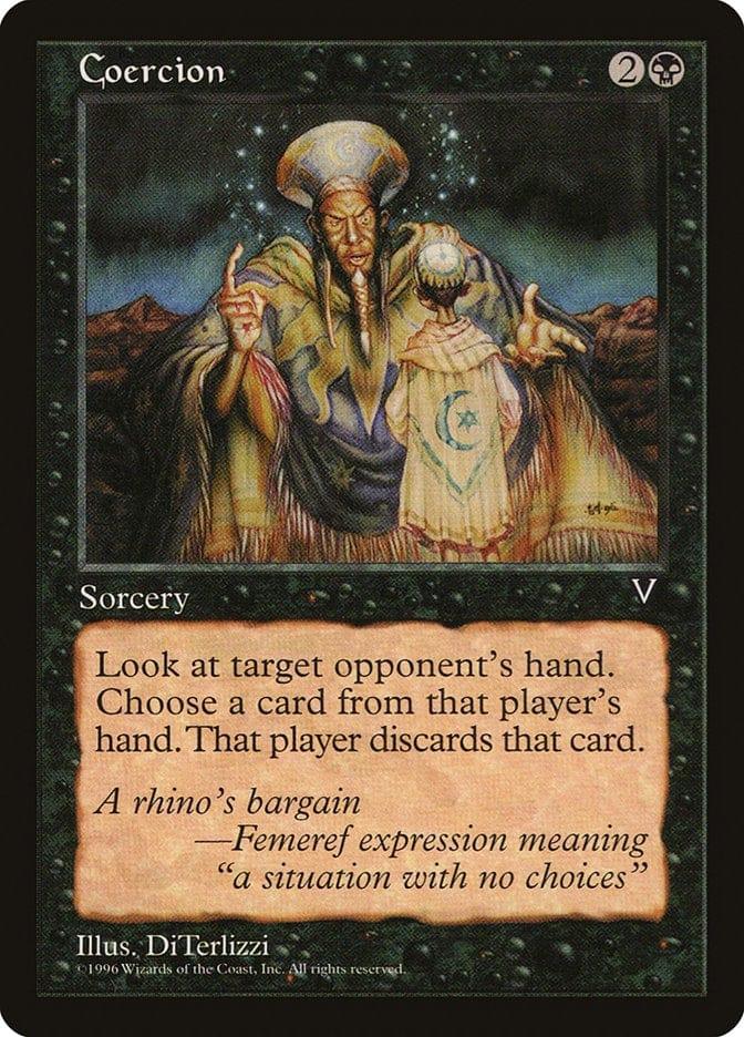 Magic: The Gathering MTG Single Coercion [Visions]