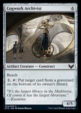 Magic: The Gathering MTG Single Cogwork Archivist [Strixhaven: School of Mages]