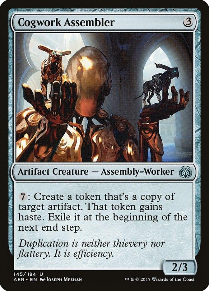 Magic: The Gathering MTG Single Cogwork Assembler [Aether Revolt]