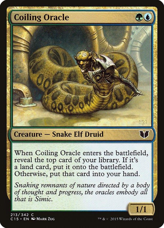Magic: The Gathering MTG Single Coiling Oracle [Commander 2015]