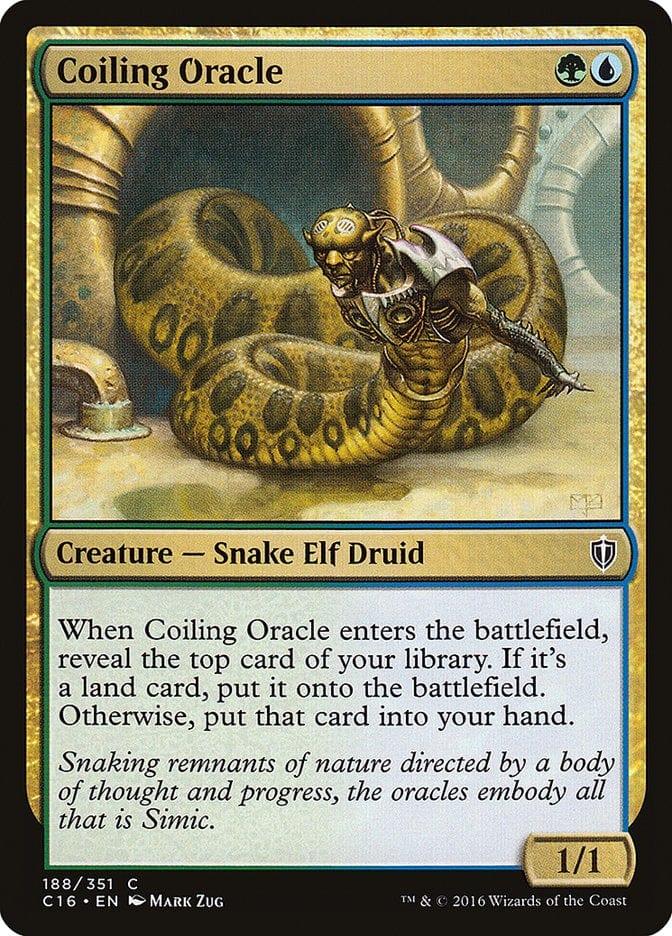 Magic: The Gathering MTG Single Coiling Oracle [Commander 2016]