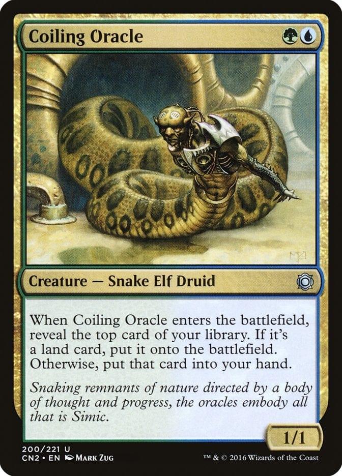 Magic: The Gathering MTG Single Coiling Oracle [Conspiracy: Take the Crown]