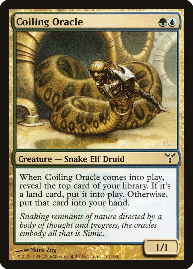 Magic: The Gathering MTG Single Coiling Oracle [Dissension]
