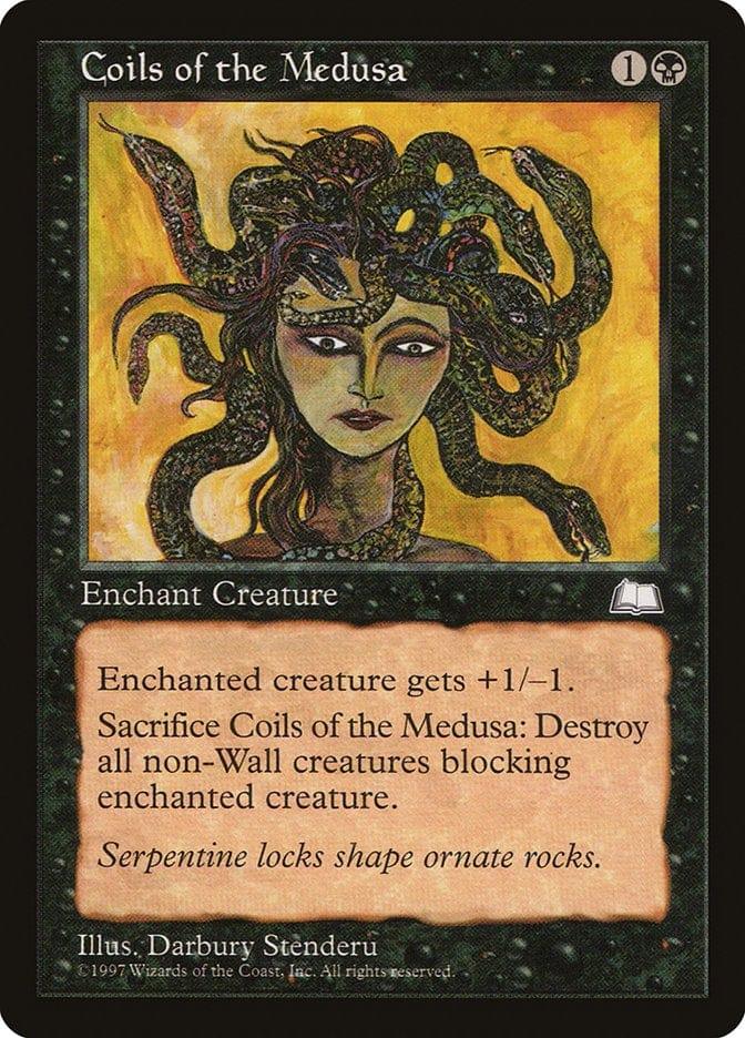 Magic: The Gathering MTG Single Coils of the Medusa [Weatherlight]