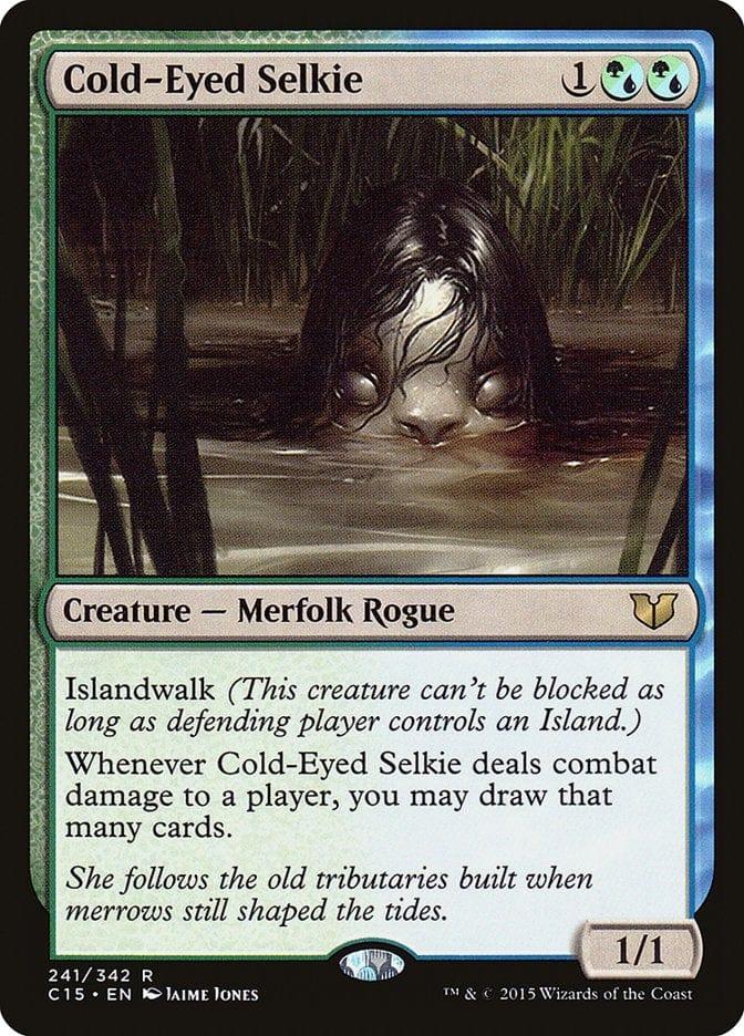 Magic: The Gathering MTG Single Cold-Eyed Selkie [Commander 2015]