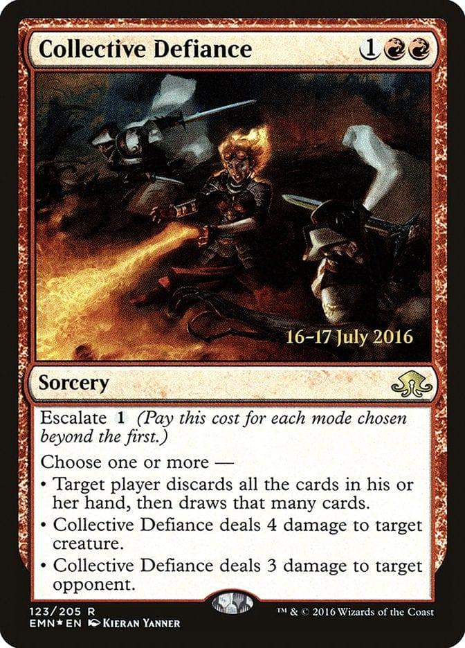 Magic: The Gathering MTG Single Collective Defiance  [Eldritch Moon Prerelease Promos]