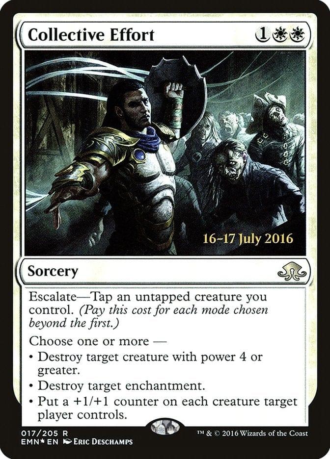 Magic: The Gathering MTG Single Collective Effort  [Eldritch Moon Prerelease Promos]