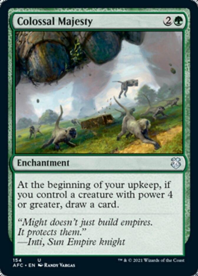 Magic: The Gathering MTG Single Colossal Majesty [Dungeons & Dragons: Adventures in the Forgotten Realms Commander]