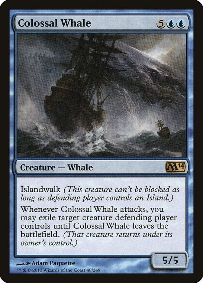 Magic: The Gathering MTG Single Colossal Whale [Magic 2014]