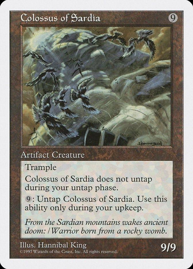 Magic: The Gathering MTG Single Colossus of Sardia [Fifth Edition]