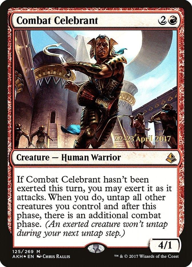 Magic: The Gathering MTG Single Combat Celebrant  [Amonkhet Prerelease Promos]