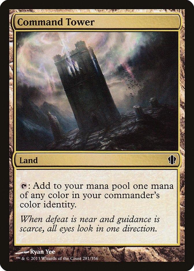 Magic: The Gathering MTG Single Command Tower [Commander 2013]
