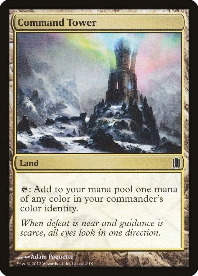 Magic: The Gathering MTG Single Command Tower [Commander's Arsenal]
