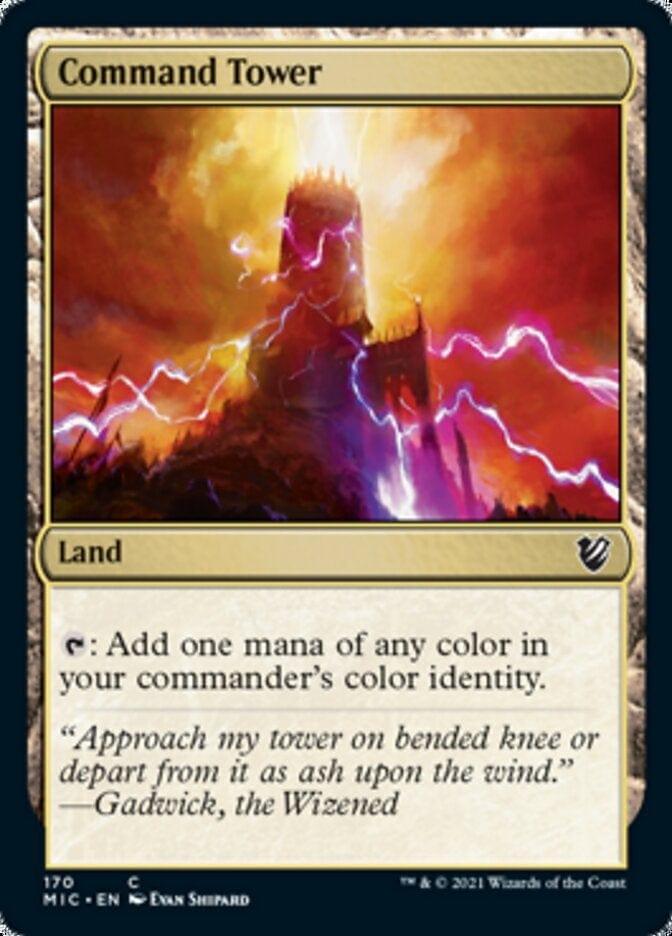 Magic: The Gathering MTG Single Command Tower [Innistrad: Midnight Hunt Commander]