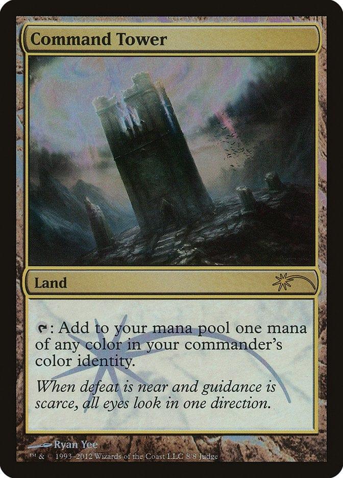 Magic: The Gathering MTG Single Command Tower [Judge Gift Cards 2012]