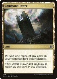Magic: The Gathering MTG Single Command Tower [Zendikar Rising Commander]