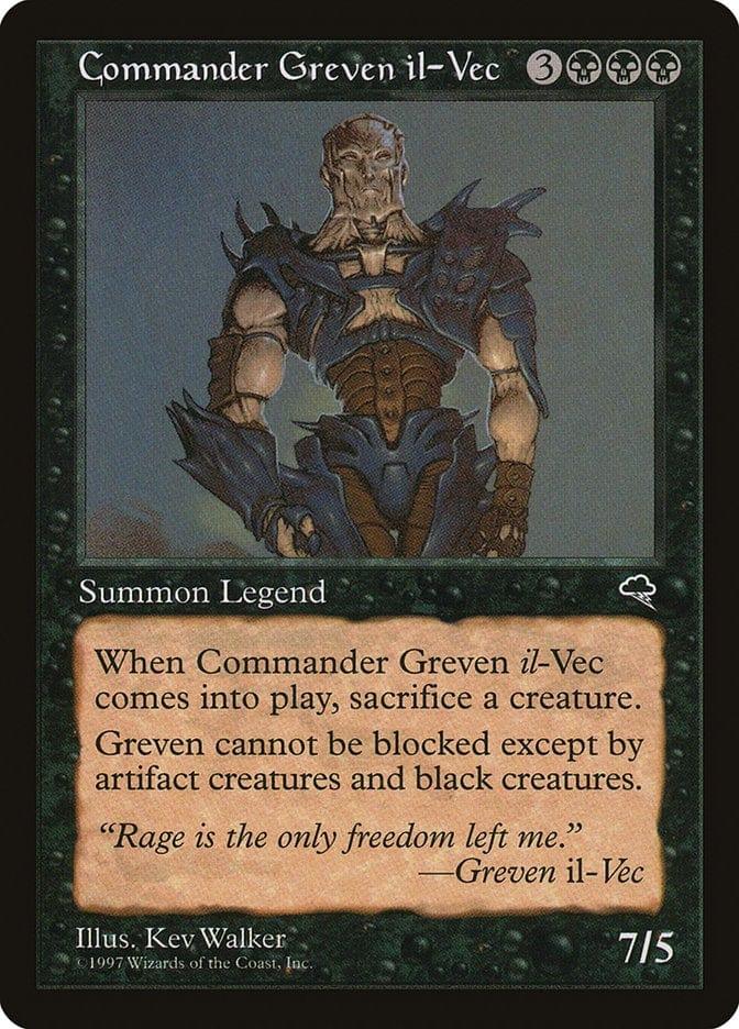 Magic: The Gathering MTG Single Commander Greven il-Vec [Tempest]
