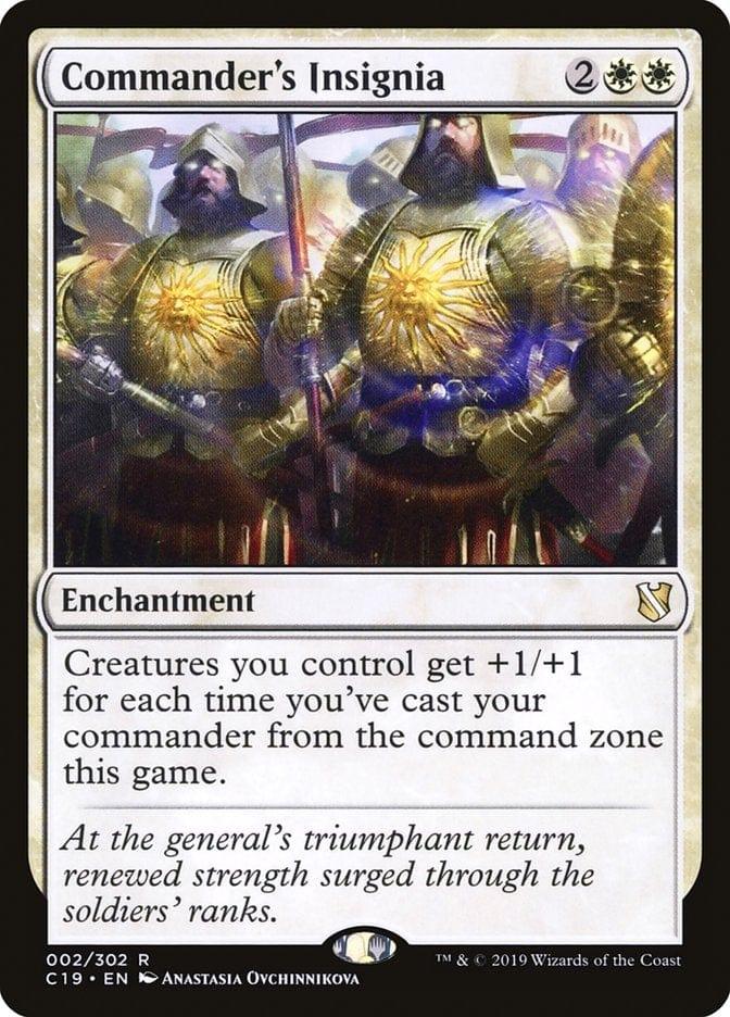 Magic: The Gathering MTG Single Commander's Insignia [Commander 2019]