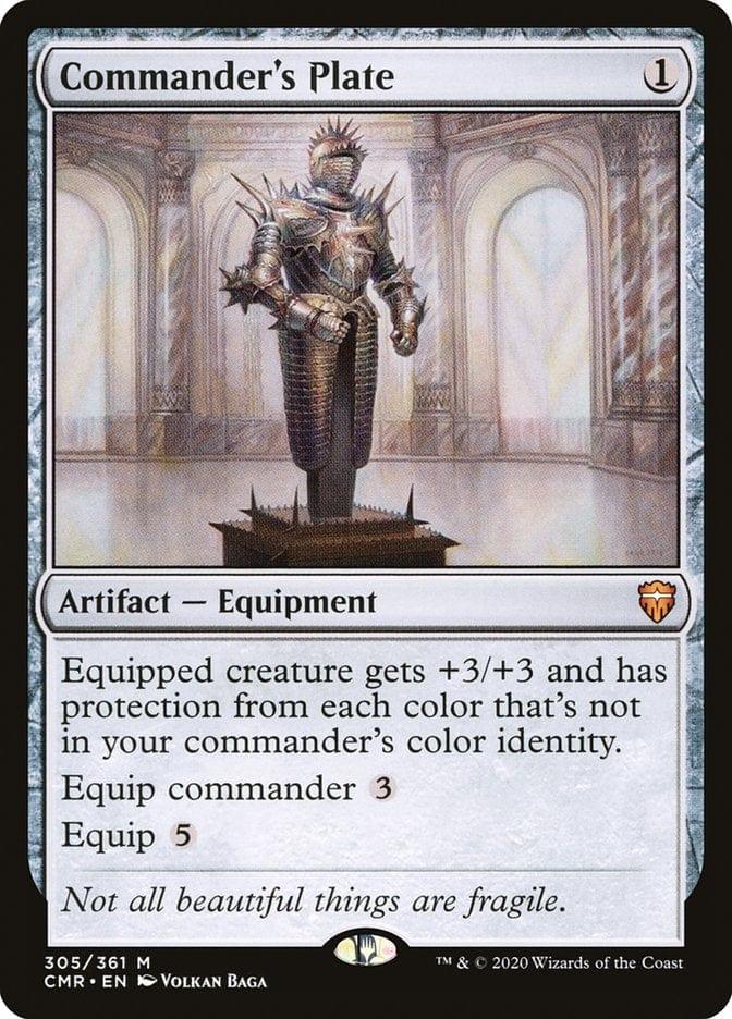 Magic: The Gathering MTG Single Commander's Plate [Commander Legends]