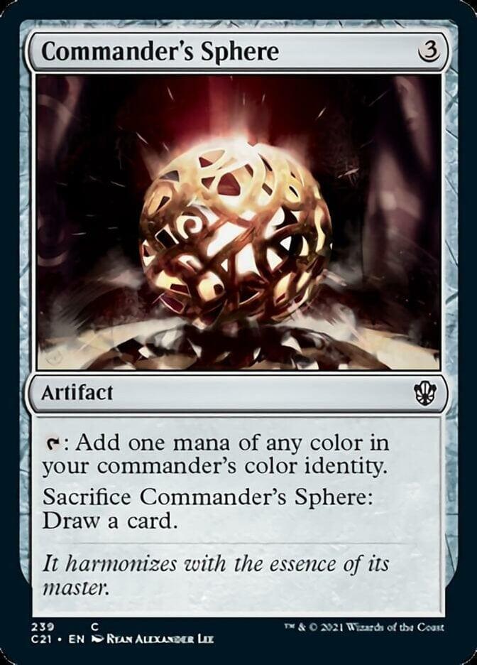 Magic: The Gathering MTG Single Commander's Sphere [Commander 2021]