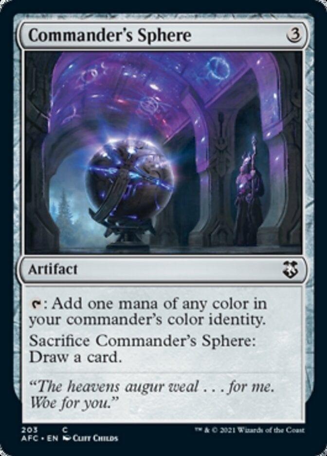 Magic: The Gathering MTG Single Commander's Sphere [Dungeons & Dragons: Adventures in the Forgotten Realms Commander]