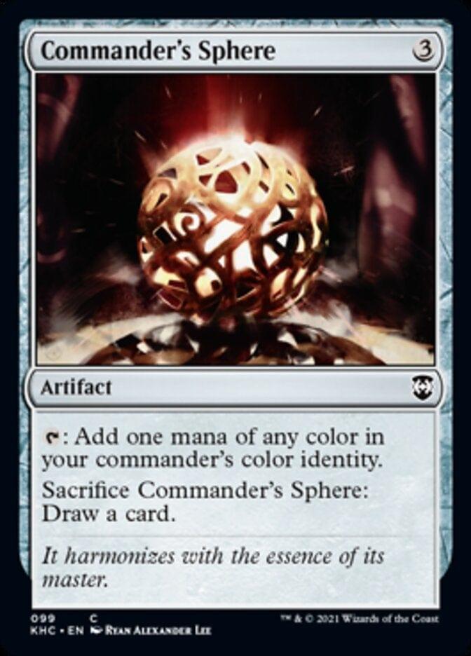 Magic: The Gathering MTG Single Commander's Sphere [Kaldheim Commander]