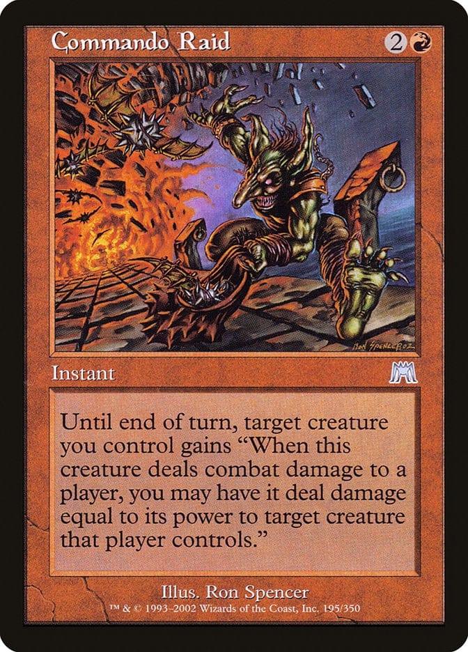 Magic: The Gathering MTG Single Commando Raid [Onslaught]
