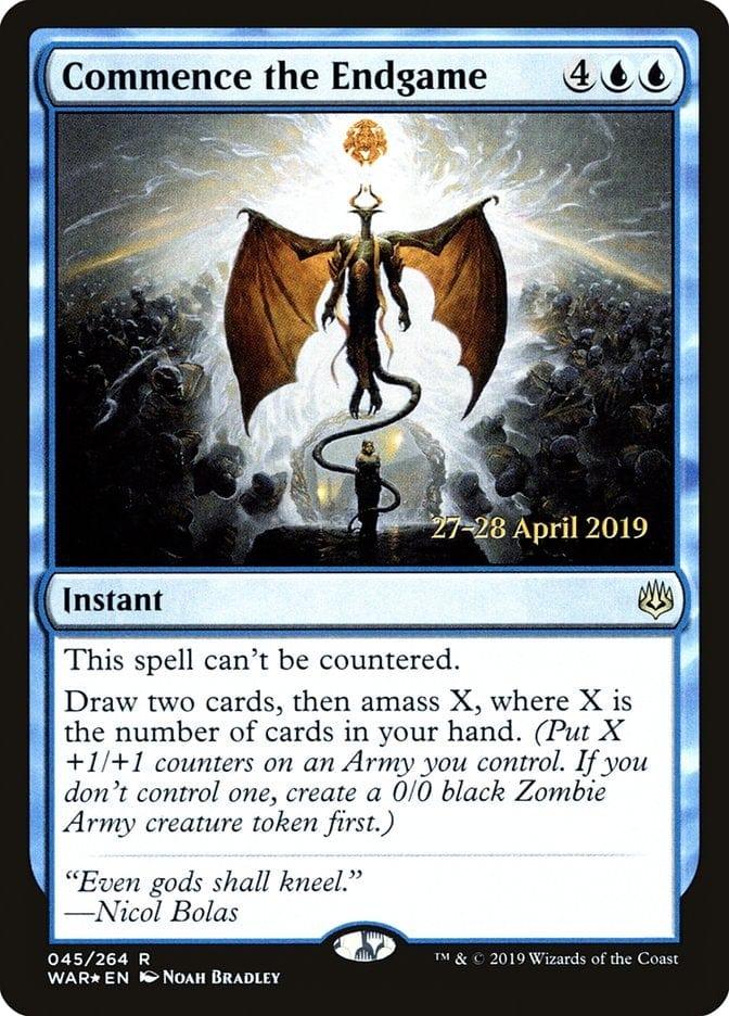 Magic: The Gathering MTG Single Commence the Endgame  [War of the Spark Prerelease Promos]
