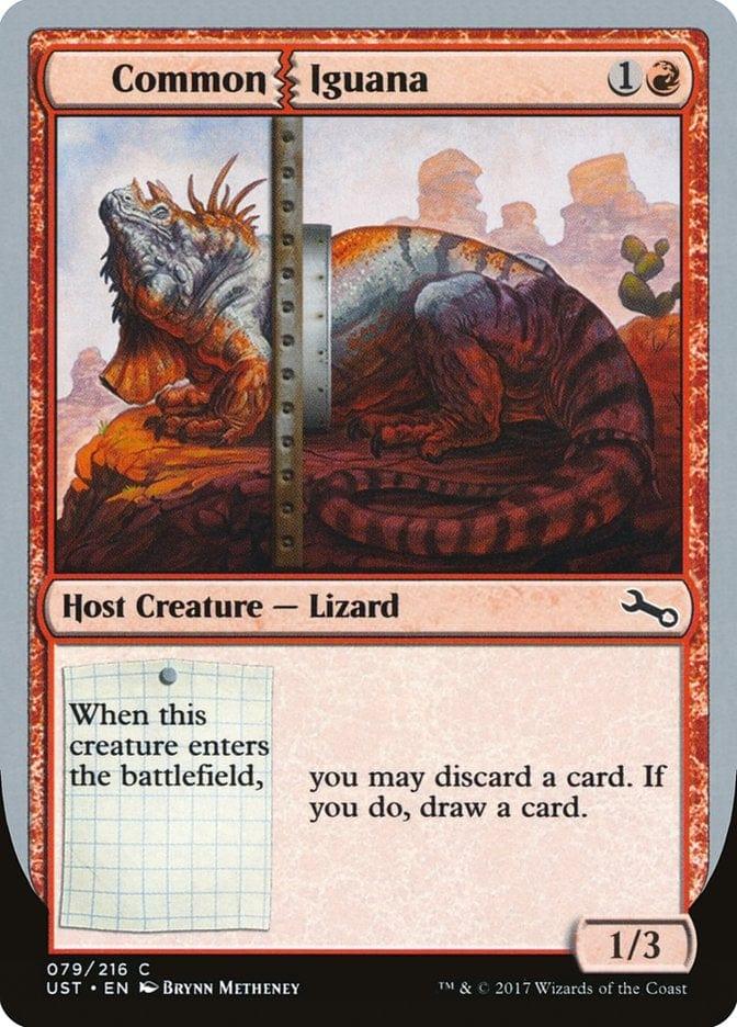 Magic: The Gathering MTG Single Common Iguana [Unstable]