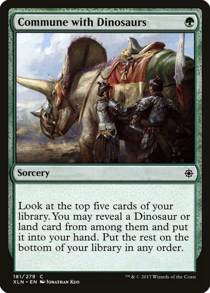 Magic: The Gathering MTG Single Commune with Dinosaurs [Ixalan]