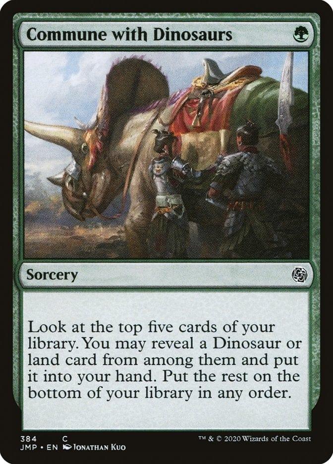 Magic: The Gathering MTG Single Commune with Dinosaurs [Jumpstart]