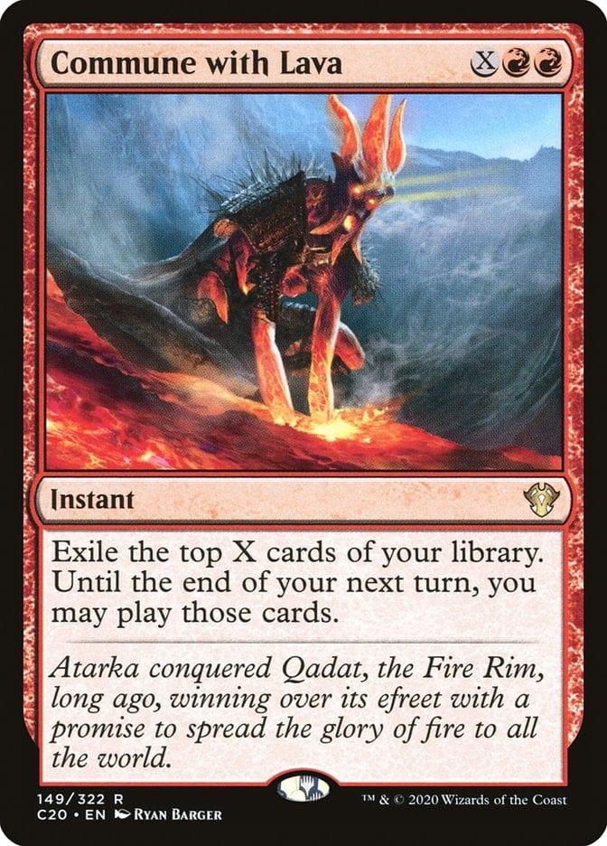 Magic: The Gathering MTG Single Commune with Lava [Commander 2020]