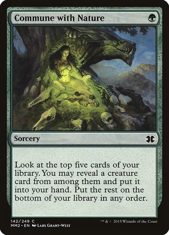 Magic: The Gathering MTG Single Commune with Nature [Modern Masters 2015]