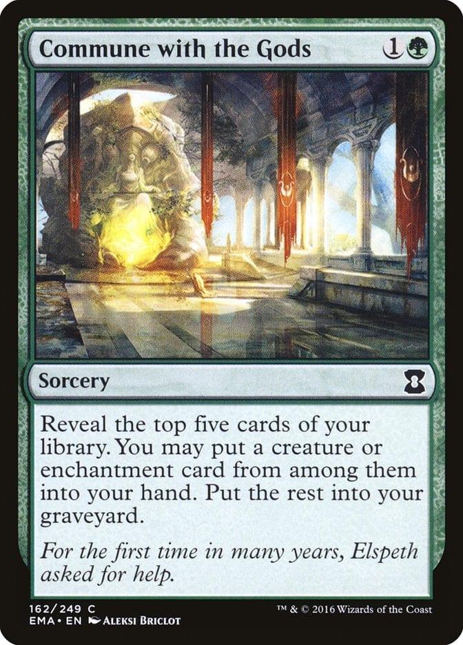 Magic: The Gathering MTG Single Commune with the Gods [Eternal Masters]