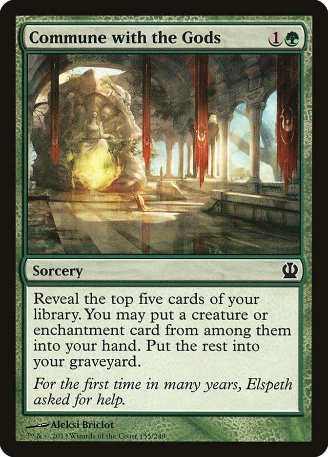 Magic: The Gathering MTG Single Commune with the Gods [Theros]