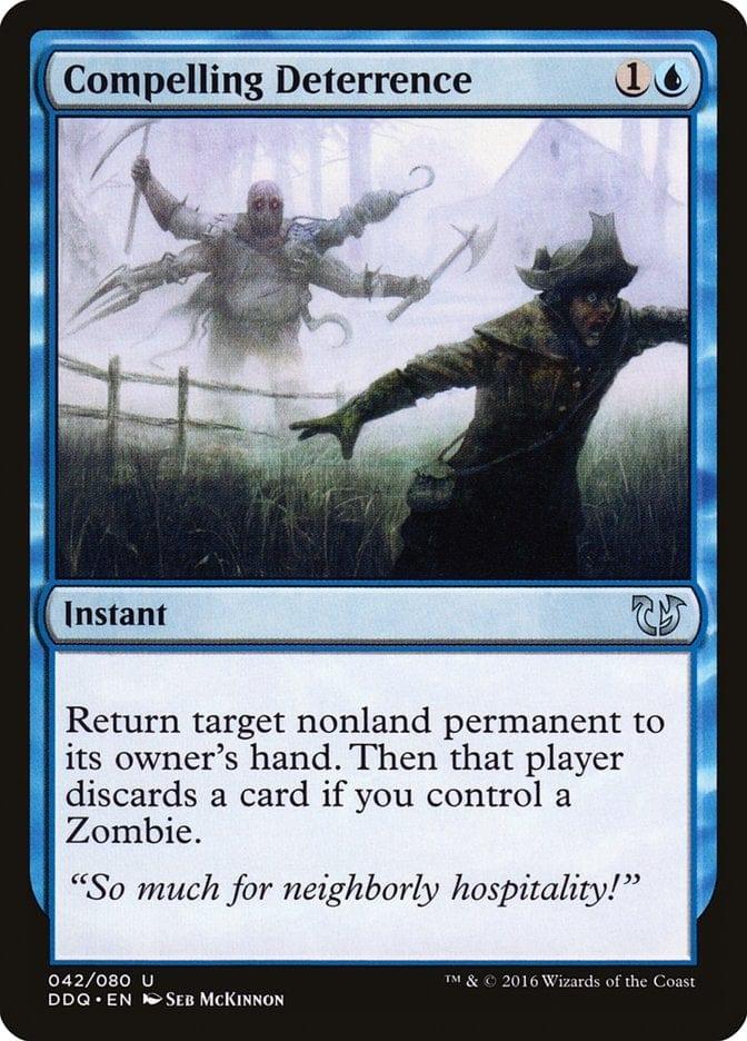 Magic: The Gathering MTG Single Compelling Deterrence [Duel Decks: Blessed vs. Cursed]