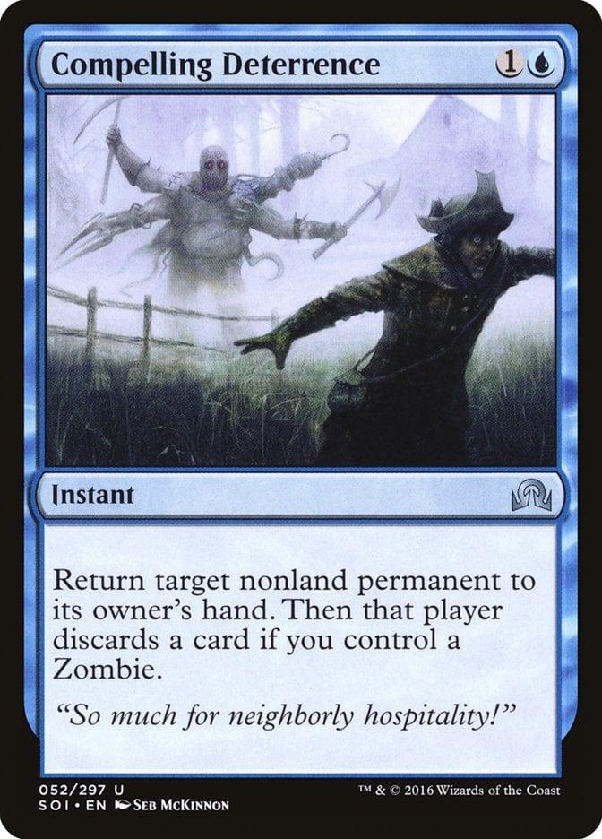 Magic: The Gathering MTG Single Compelling Deterrence [Shadows over Innistrad]
