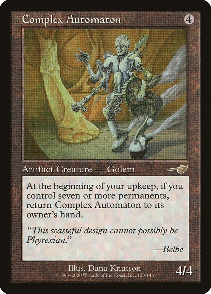 Magic: The Gathering MTG Single Complex Automaton [Nemesis]