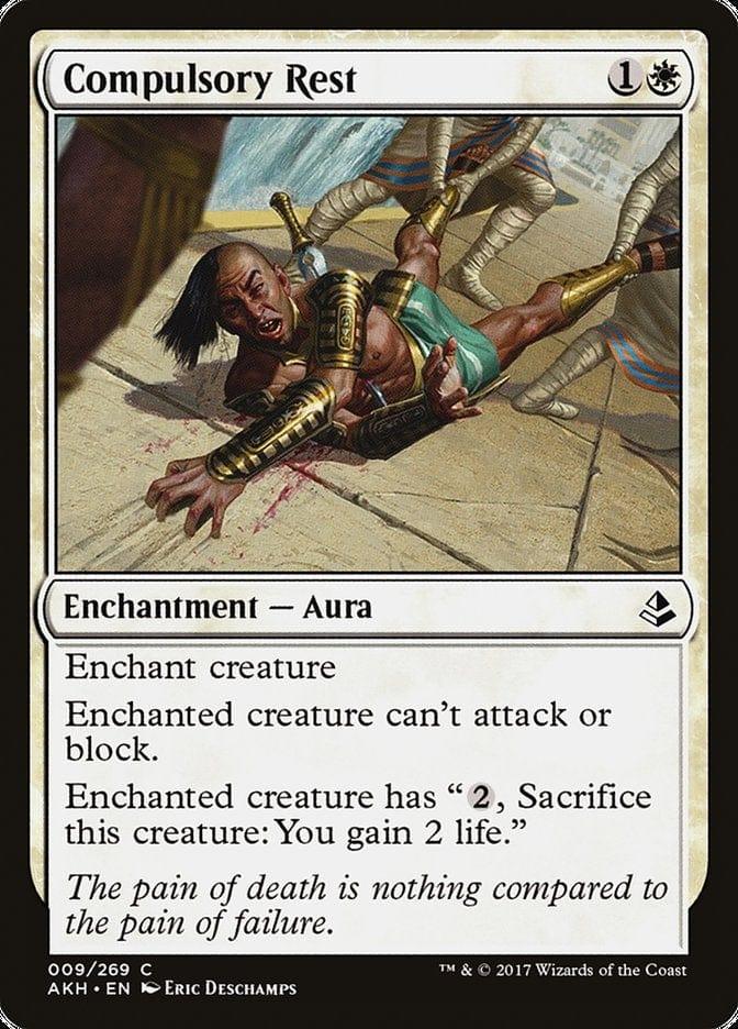 Magic: The Gathering MTG Single Compulsory Rest [Amonkhet]