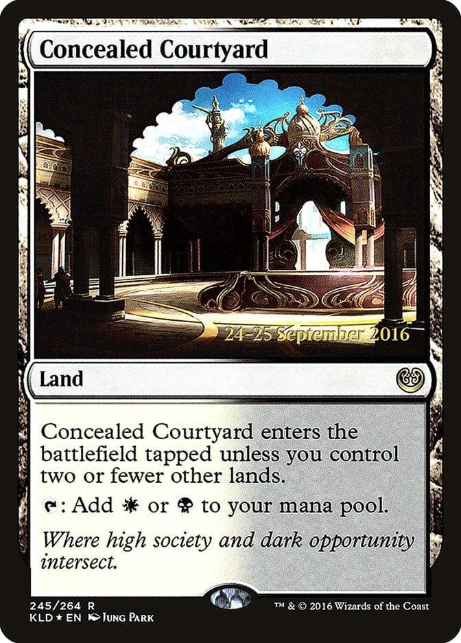 Magic: The Gathering MTG Single Concealed Courtyard  [Kaladesh Prerelease Promos]