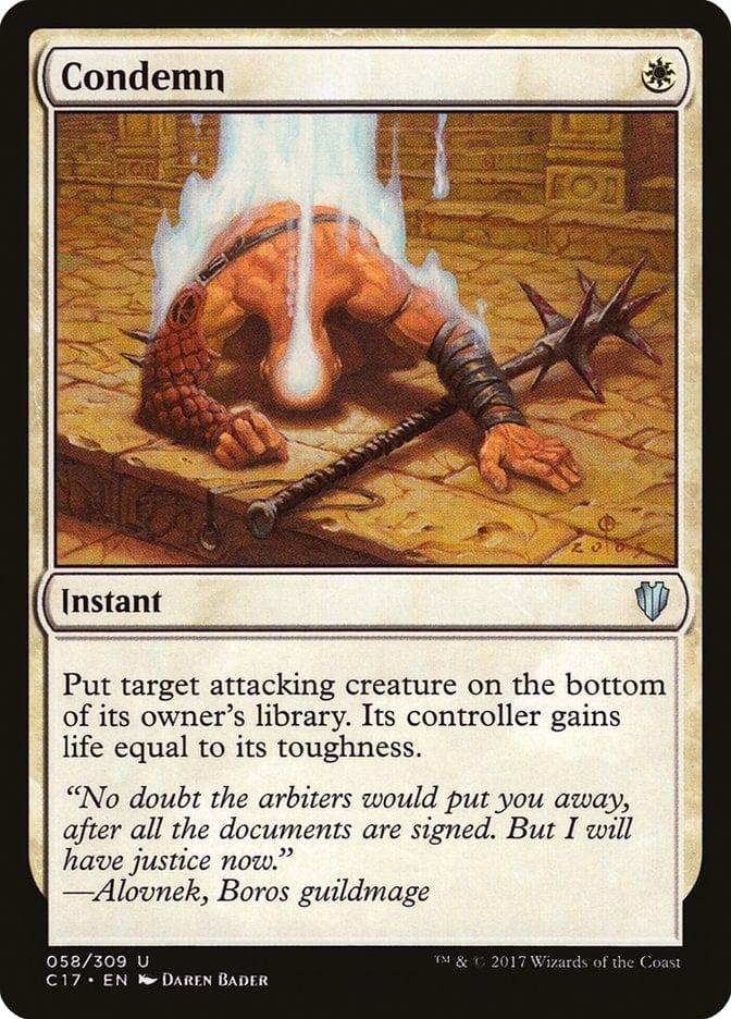 Magic: The Gathering MTG Single Condemn [Commander 2017]