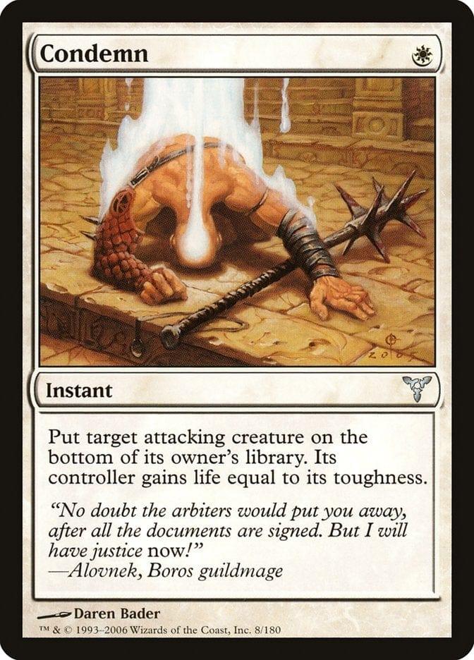Magic: The Gathering MTG Single Condemn [Dissension]